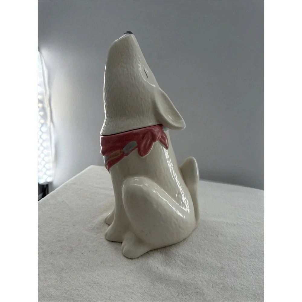 Vintage Southwest Treasure Craft Howling Coyote Prairie Dog Wolf Cookie Jar